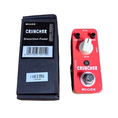 Used Mooer Cruncher - Hi-Gain Distortion Pedal - w/Box image 1