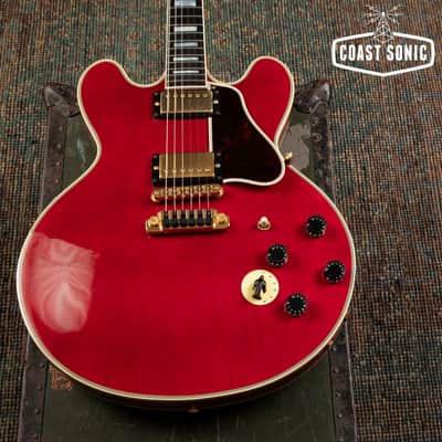 1990 Gibson Lucille - Transparent Red image 5