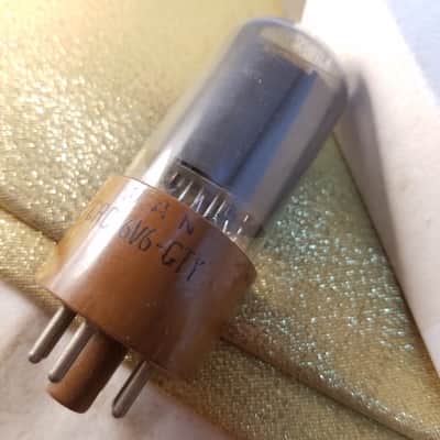 RCA 6V6GTY Premium Beam Power tNOS AT1000 TESTED Vacuum Tube greyglass premium military rugged JAN-CRC-6V6 1946-1960 image 1