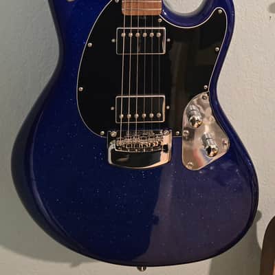 2022 Ernie Ball Music Man Stingray RS - Pacific Blue Sparkle - Sweetwater Exclusive image 1