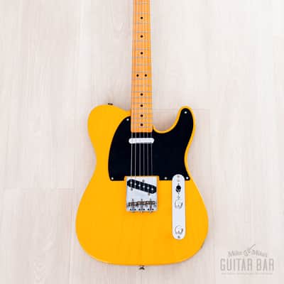 1993 Fender American Vintage '52 Telecaster Butterscotch, Near-Mint w/ Tweed Case, COA image 2