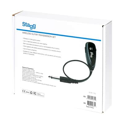 Stagg Wireless Guitar Transmission Set with Transmitter & Receiver - SUW 12G image 2