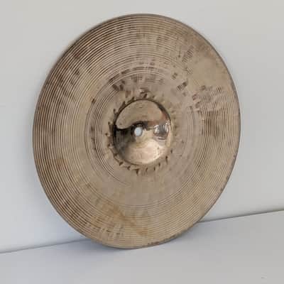 Sabian 14" Hand Hammered Rock Hi-Hat TOP Cymbal 1996 - 1998 - Brilliant image 9