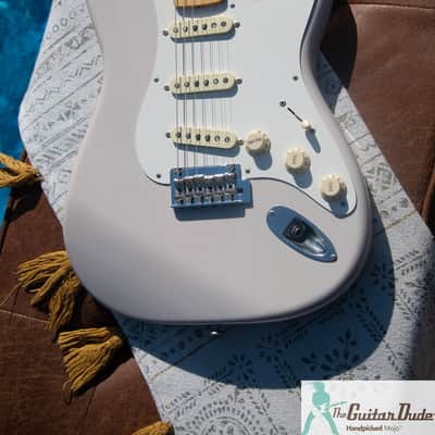 2020 Fender MIJ Hybrid '50s Stratocaster with Maple Fretboard 2018 - US Blonde - Pro Set Up w Perfect Frets/Action/Intonation! image 12