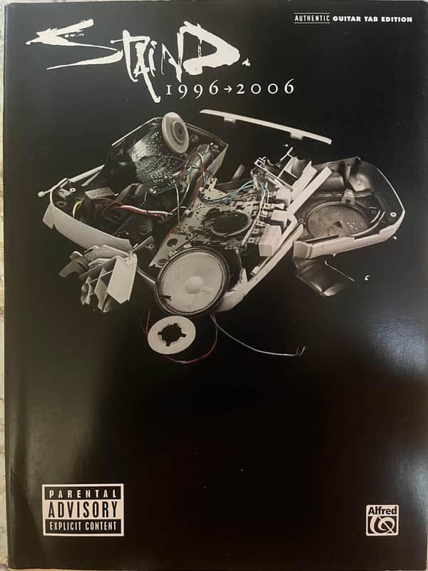 Staind - 1996 -2006 - Guitar Tab / Tablature Book image 1