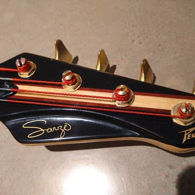 Peavey Rudy Sarzo Signature Bass 1991 Translucent Black image 17