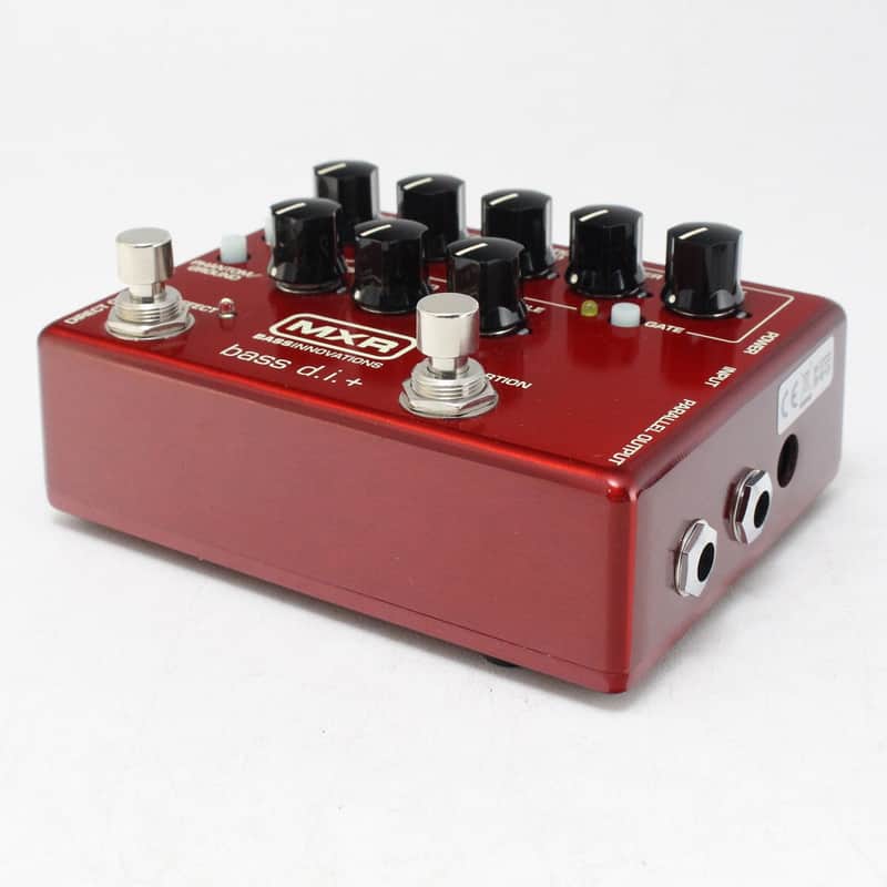 MXR M80 Bass D.I.+ Brushed Red [MMI16F292] (05/29) | Reverb Sweden