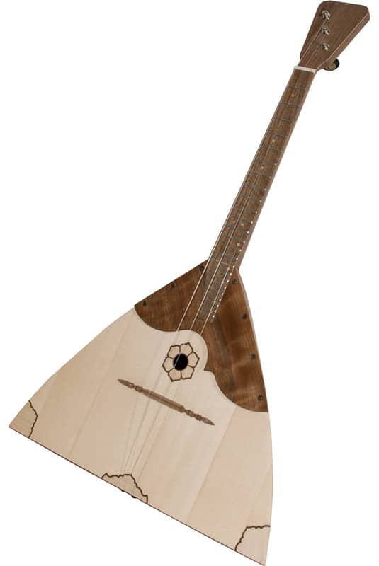 Roosebeck BLLPDW  Deluxe Prima Balalaika Walnut Stave Body image 1