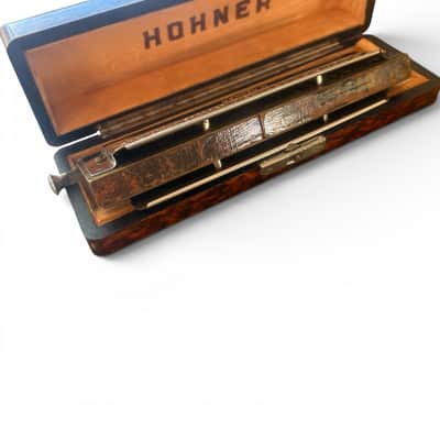Vintage Horner 64-C Chromonica 64 - Key of C- Silver image 7