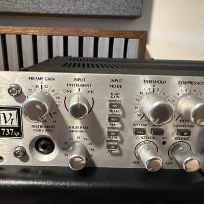Avalon VT-737sp Vacuum Tube / Discrete Preamplifier, Opto Compressor & EqualizerChannel Strip 2010s - Silver image 4