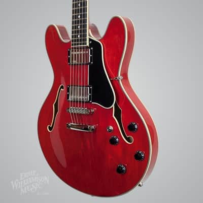 Eastman T386RD Thinline Double Cut 2010s - Red image 6