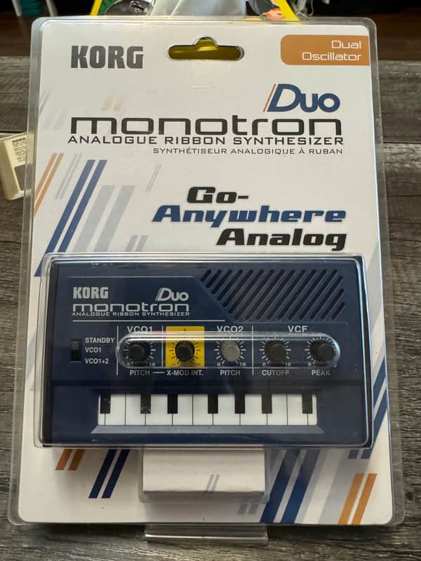 Korg Monotron DUO Analog Ribbon Synthesizer 2011 - Present - Blue image 1