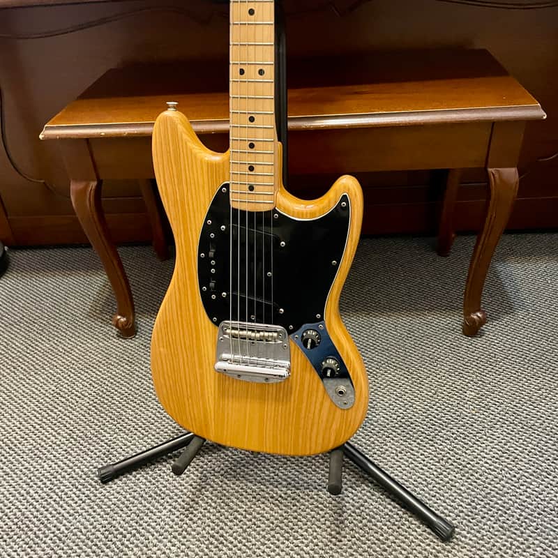1977 Fender Mustang Natural image 1