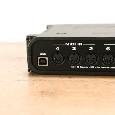 MOTU Micro Express 4x6 USB MIDI interface with Sync CG0133A image 6