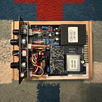 Lindell Audio 6X-500 VIN "Vintage Edition" Mic Pre / EQ 500 Series Module 2010s - Black image 2