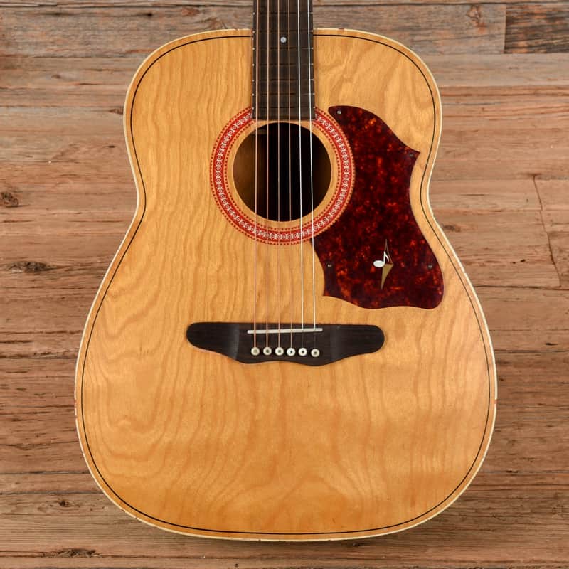 Harmony H-159 X-Brace Conversion Natural 1960s image 1