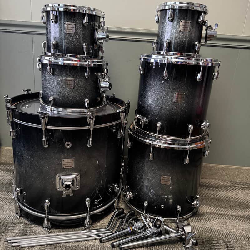 YAMAHA Maple Custom Absolute Nouveau 6 Piece Drum Set Japan MIJ image 1