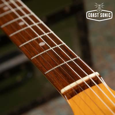 1995 Fender '69 Vintage Reissue Mustang MG69 Sunburst Made in Japan MIJ Fujigen image 12