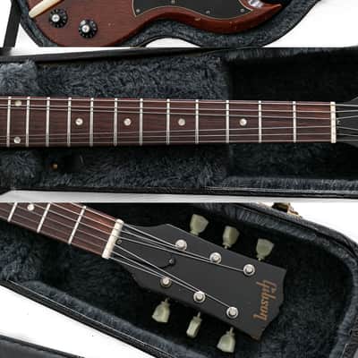 1969 Gibson SG Junior with Vibrola and a Large Guard in Cherry image 7