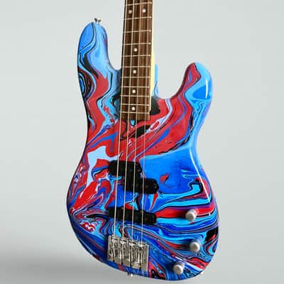 Funk Guitars USA PJ Bass - Swirl image 3
