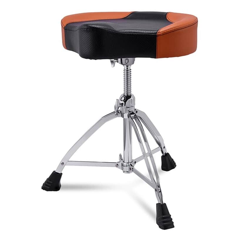 MAPEX T855BR Limited Throne Drumhocker Sattelsitz Kunstleder braun image 1