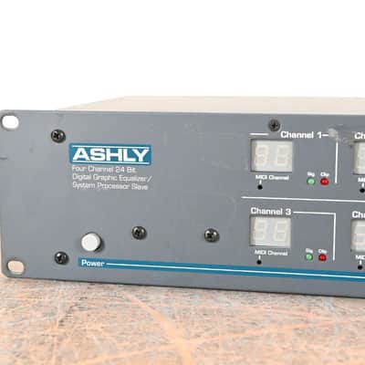 Ashly Protea System II 4.24GS 4-Channel Digital Graphic Equalizer Slave CG00894 image 4