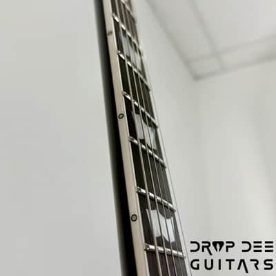 ESP Original Series Eclipse Custom Electric Guitar w/ Case - Silver Liquid Metal Burst image 11