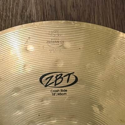 Zildjian ZBT 18" Crash Ride Cymbal 1450 Grams image 3