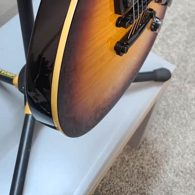 Dean Evo Select Beautiful Flame Top - Tobacco Sunburst image 6
