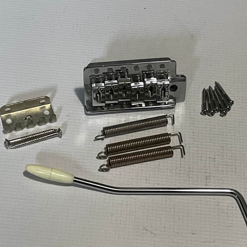 2020 Epiphone Baretta Special 6 Post Tremolo Bridge Chrome