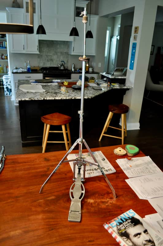 Ludwig Big Beat Hi Hat Stand 1124 ~ 1st GENERATION 1967 image 1