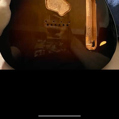 Squire/fender Custom John Frusciante inspired telecaster deluxe 2023 - Tabacco burst image 20