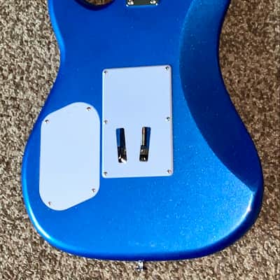 Kramer Pacer Classic electric guitar Floyd rose blue image 7
