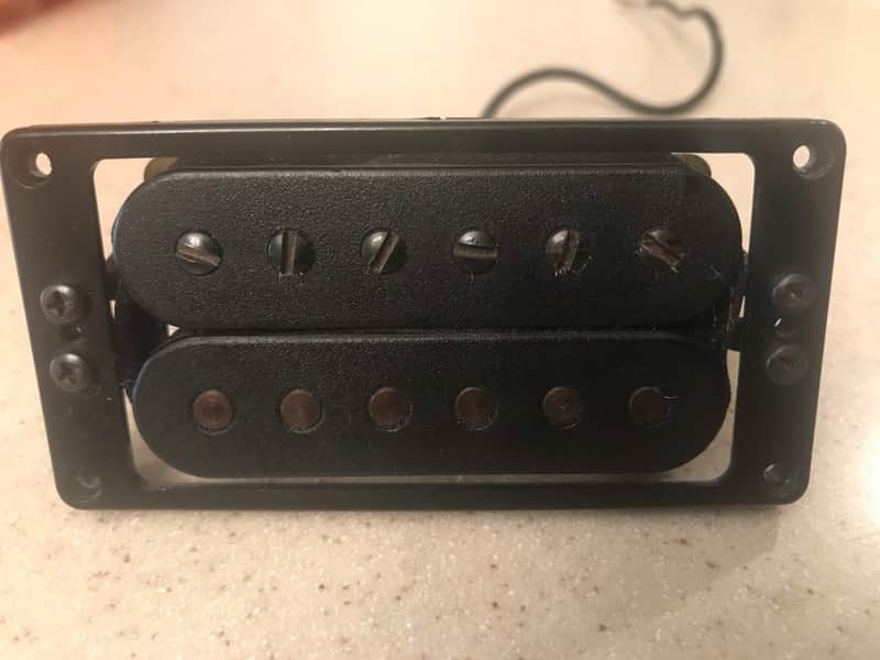 **Vintage Mid-80s German Schaller Golden 50s Neck/Bridge Pickup Set** image 1