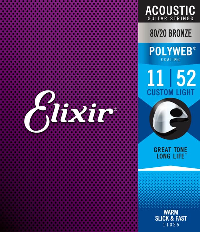 Elixir 80/20 Polyweb Akustik 11-52 image 1