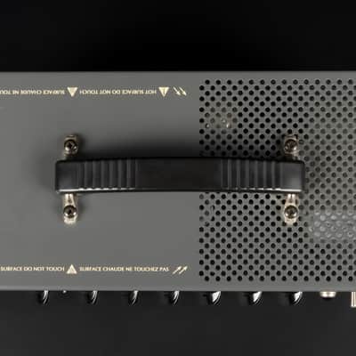 2017 Victory Amps VX The Kraken 50-Watt Tube Guitar Head - Silver | Lunch Box Made in England | Case image 12