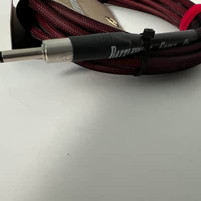 20FT STRAIGHT TO STRAIGHT | RATTLESNAKE INSTRUMENT CABLE | OX BLOOD | 20FT DC-20-ST-OX-S-NN image 2