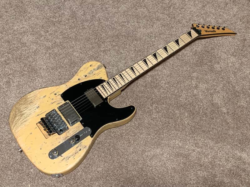 Warmoth  Telecaster Relic’d honey image 1