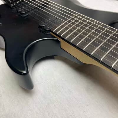 Kiesel Osiris Multiscale 8 Headless Baritone 8-string Guitar with Gig Bag 2018 - Jet Black image 10