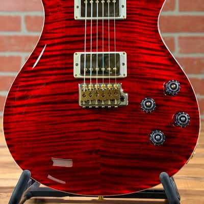 PRS Wood Library McCarty 594 Tremolo 10-Top Electric Guitar - Red Tiger image 2