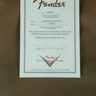 2008 Fender Masterbuilt Yuriy Shishkov Russian Stratocaster Flamed Maple image 11