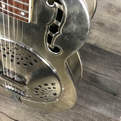 Dobro Fiddle Edge Resonator Round Neck Late 30's image 8