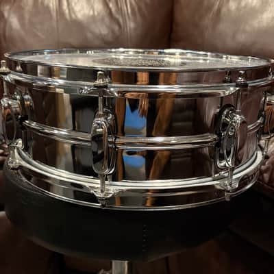 TAMA Rockstar 13x5 Chrome Snare drum image 4