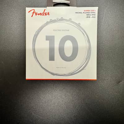 Fender Super 250's Nickel-Plated Steel Electric Guitar Strings - .010-.052 image 1