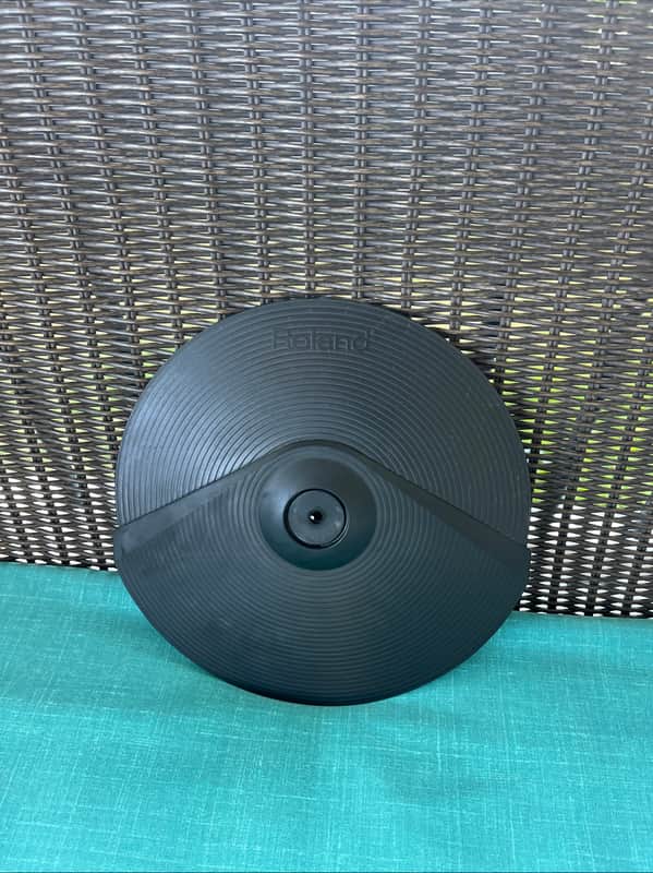 Roland CY-8 V-Cymbal 12" Dual-Trigger Pad 2010s - Black image 1