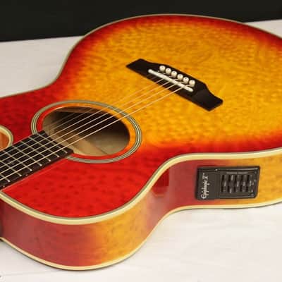 2003 Epiphone PR7E Acoustic-Electric Guitar w/ HSC, Very Good Condition! #24428 image 7