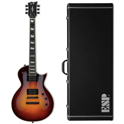 ESP E-II Eclipse FT Full Thickness Tobacco Sunburst Guitar + Hard Case B-Stock Made in Japan TSB image 1