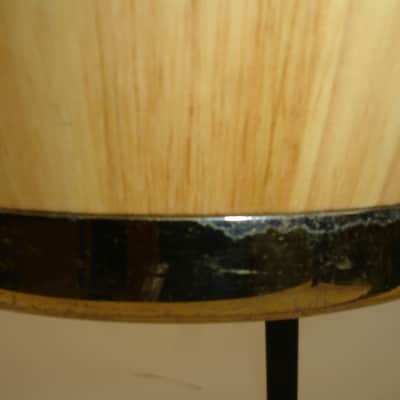 Latin Percussion 11" Classic Quinto, Natural  w/ Stand image 15