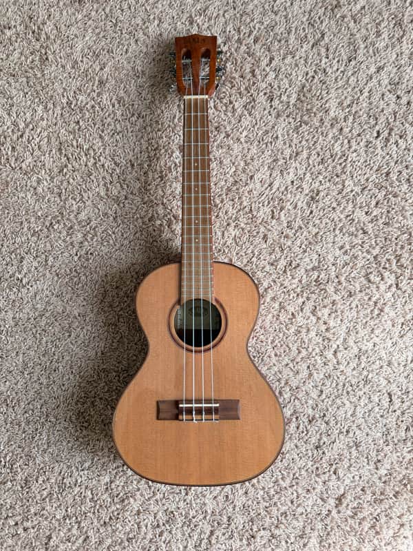 Kala KA-ATP-CTG Solid Acacia Series Tenor Ukulele with Cedar Top 2010s - Gloss Natural