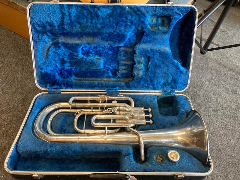 Yamaha YBH-301S Intermediate Baritone Horn - Silver-Plated image 1